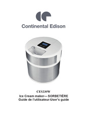 CONTINENTAL EDISON CES230W Guide De L'utilisateur