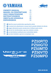 Yamaha PZ50MTD Manuel Du Propriétaire