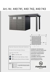 finnhaus Eleganto 2724 Instructions De Montage