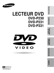 Samsung DVD-P230 Mode D'emploi