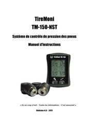 TireMoni TM-150-NST Manuel D'instructions