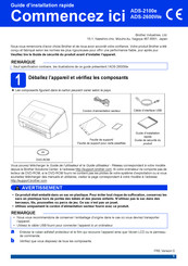 Brother ADS-2600We Guide D'installation Rapide