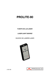 Promax PROLITE-90 Manuel