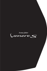 Sonus Faber Venere S Mode D'emploi