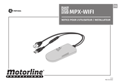 Motorline professional MPX-WIFI Mode D'emploi