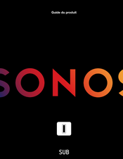 Sonos Sub Guide Du Produit