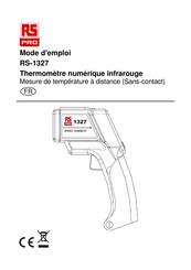 RS Pro RS-1327 Mode D'emploi