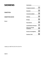Siemens SIMOTION Manuel