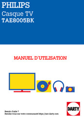 Philips TAE8005 Manuel D'utilisation