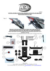 R&G LP0182BK Instructions De Montage