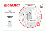Motostar MP100 Manuel D'installation