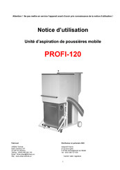 Urban PROFI-120 Notice D'utilisation