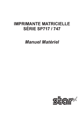 Star SP747 Serie Manuel