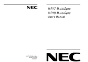 NEC HR17 MultiSync Mode D'emploi
