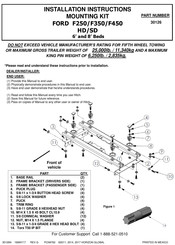 Cequent Performance Products REESE ELITE Serie Instructions D'installation