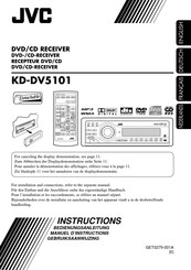 JVC KD-DV5101 Manuel D'instructions