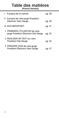 PRESIDIUM C-0001 Mode D'emploi