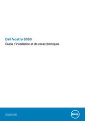 Dell Vostro 5090 Guide D'installation Et De Caractéristiques