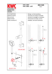 KWC 26.241.310 Instructions De Montage Et D'entretien