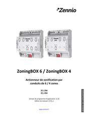Zennio ZCL-ZB6 Manuel De L'utilisateur