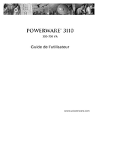 Powerware 3110 Guide De L'utilisateur