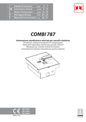 Fadini COMBI 787 Notice D'instructions