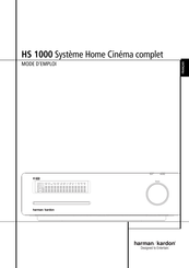 Harman Kardon HS 1000 Mode D'emploi