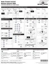 Mettler Toledo HR83 Mode D'emploi
