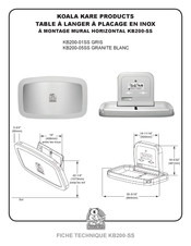 Koala Kare KB200-SS Instructions De Montage