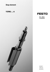 Festo YSRWJ-A Serie Notice D'utilisation