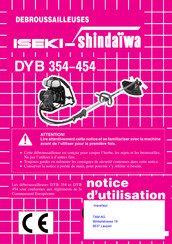 Iseki shindaiwa DYB 454 Notice D'utilisation