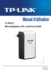TP-Link TL-PA211 Manuel D'utilisation