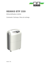 REMKO ETF 320 Mode D'emploi