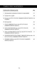 PRESIDIUM SCREENER II Mode D'emploi