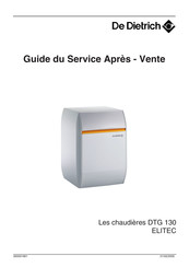 De Dietrich Elitec DTG 130 Guide Du Service