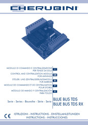 Cherubini BLUE BUS TDS RX Serie Instructions