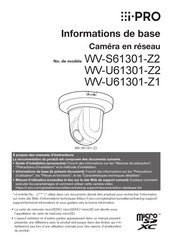 i-PRO WV-U61301-Z1 Informations De Base