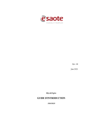 Esaote MyLabSigma 350035020 Guide D'introduction