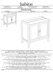 Habitat RADIUS Notice De Montage