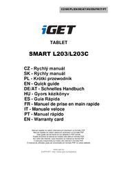 Iget SMART L203 Manuel De Prise En Main Rapide