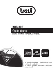 Trevi KBB 306 Mode D'emploi Et Installation