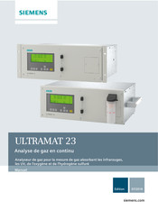 Siemens ULTRAMAT 23 Manuel