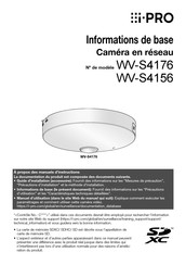 i-PRO WV-S4176 Informations De Base