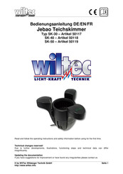 WilTec 50117 Guide D'utilisation