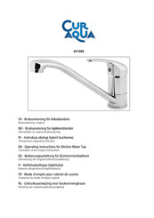 CUR AQUA 431305 Mode D'emploi