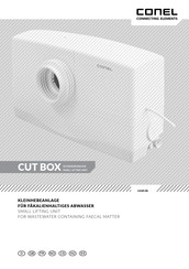 Conel CUT BOX Instructions D'installation Et D'utilisation