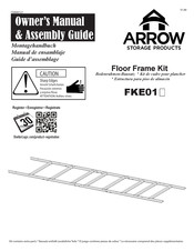 Arrow Storage Products FKE01 Guide D'assemblage