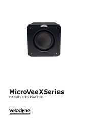 Velodyne Acoustics MicroVeeX Serie Manuel Utilisateur