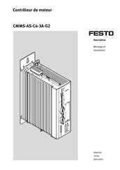 Festo CMMS-AS-C4-3A-G2 Montage Et Installation