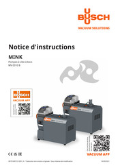 BUSCH MINK MV 0310 B Notice D'instructions